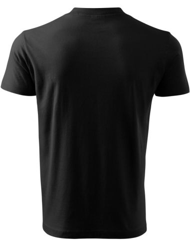 Tričko unisex V-neck 102 čierna
