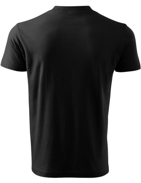 Tričko unisex V-neck 102 čierna