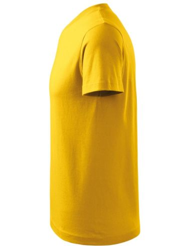 Tričko unisex V-neck 102 žltá
