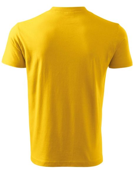 Tričko unisex V-neck 102 žltá
