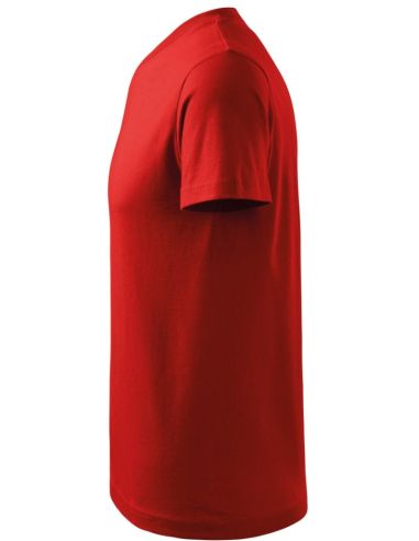 Tričko unisex V-neck 102 červená
