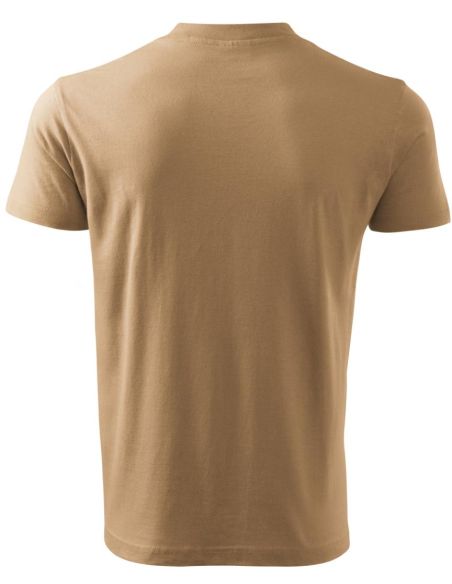 Tričko unisex V-neck 102 piesková
