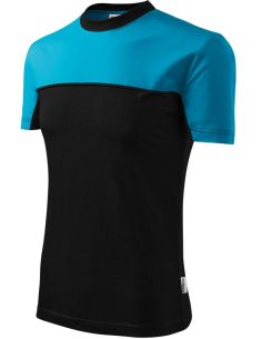 Tričko unisex Colormix 109 tyrkysová