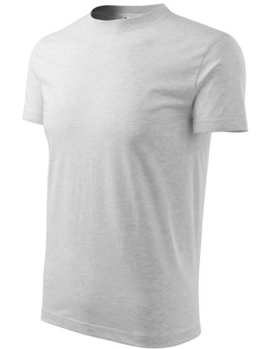 Tričko unisex Heavy 110 svetlosivý melír