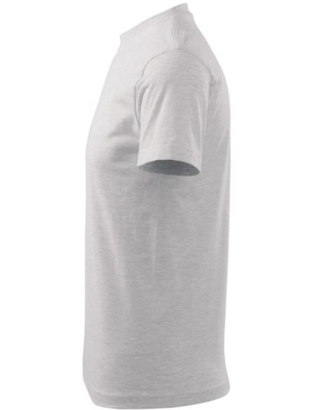 Tričko unisex Heavy 110 svetlosivý melír