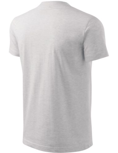 Tričko unisex Heavy 110 svetlosivý melír