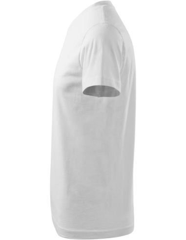 Tričko unisex Heavy V-neck 111 biela