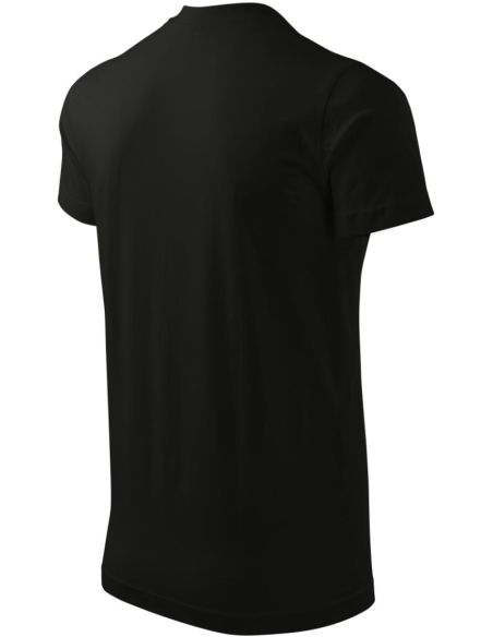 Tričko unisex Heavy V-neck 111 čierna