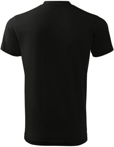 Tričko unisex Heavy V-neck 111 čierna