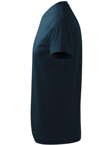 Tričko unisex Heavy V-neck 111 tmavomodrá