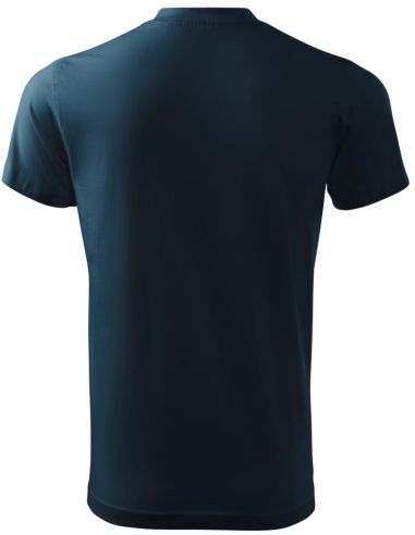 Tričko unisex Heavy V-neck 111 tmavomodrá