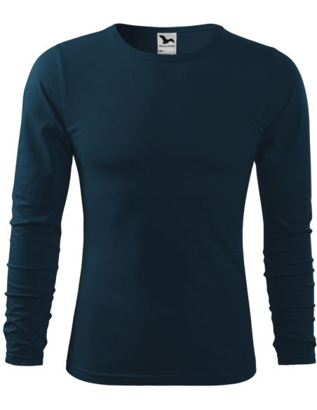 Tričko pánske Fit-T LS 119 tmavomodrá