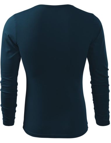 Tričko pánske Fit-T LS 119 tmavomodrá