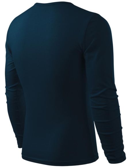 Tričko pánske Fit-T LS 119 tmavomodrá