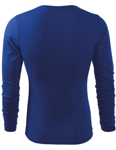 Tričko pánske Fit-T LS 119 kráľovská modrá