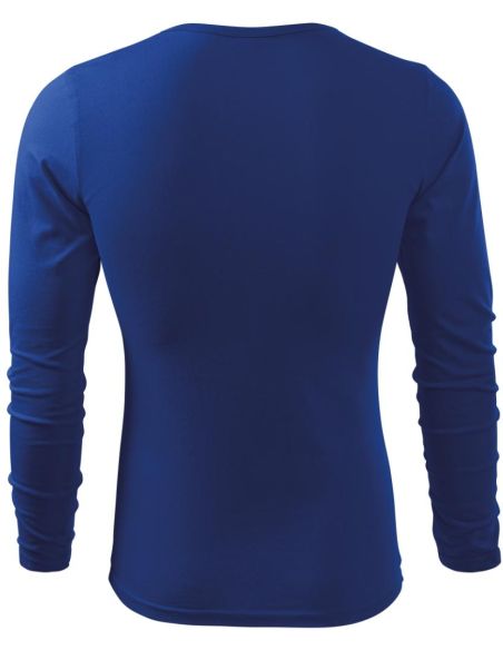Tričko pánske Fit-T LS 119 kráľovská modrá
