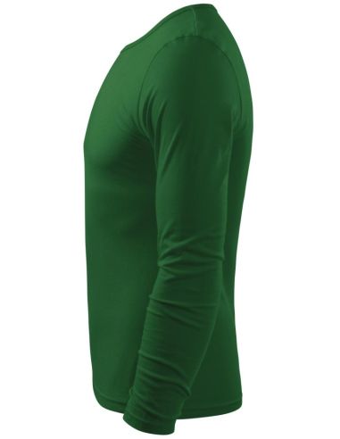 Tričko pánske Fit-T LS 119 fľaškovozelená