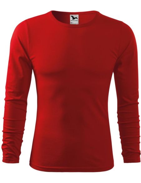 Tričko pánske Fit-T LS 119 červená