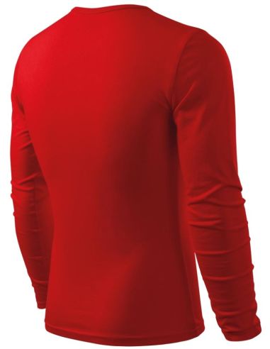 Tričko pánske Fit-T LS 119 červená