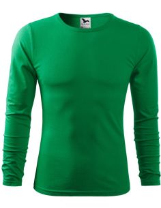 Tričko pánske Fit-T LS 119 trávová zelená 2