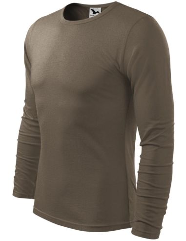 Tričko pánske Fit-T LS 119 army