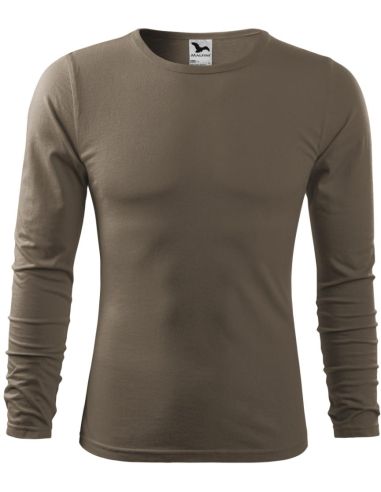 Tričko pánske Fit-T LS 119 army
