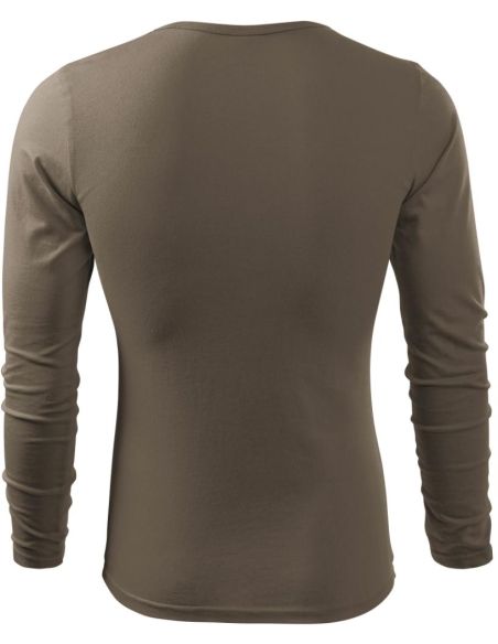Tričko pánske Fit-T LS 119 army