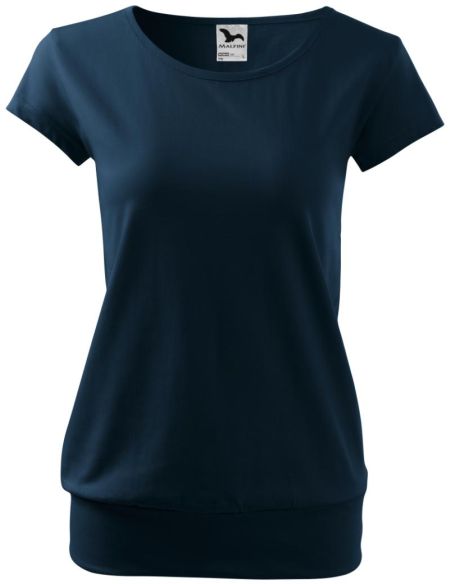 Tričko dámske City 120 tmavomodrá