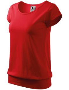 Tričko dámske City 120 červená