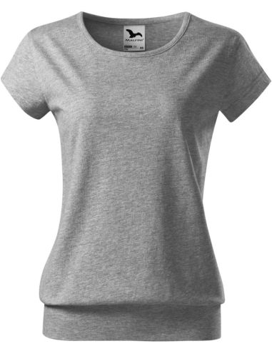 Tričko dámske City 120 tmavosivý melír