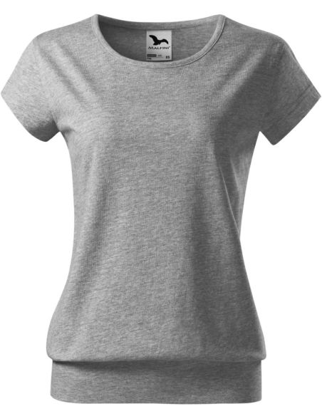 Tričko dámske City 120 tmavosivý melír