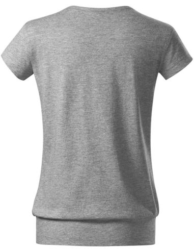 Tričko dámske City 120 tmavosivý melír