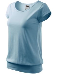 Tričko dámske City 120 nebeská modrá