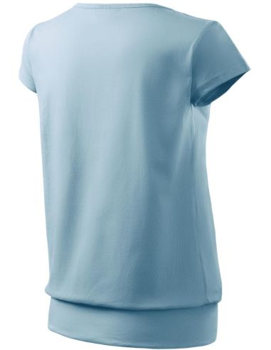 Tričko dámske City 120 nebeská modrá