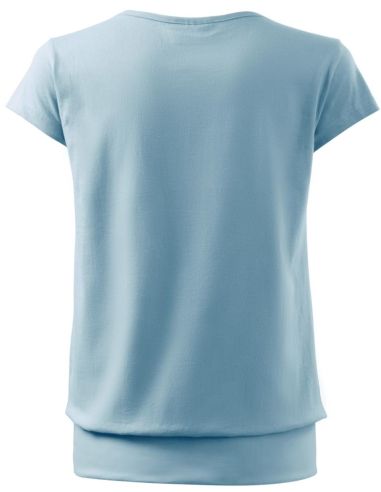 Tričko dámske City 120 nebeská modrá