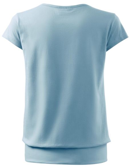 Tričko dámske City 120 nebeská modrá