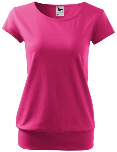 Tričko dámske City 120 purpurová