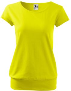 Tričko dámske City 120 citrónová 2