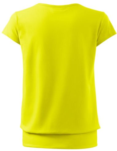 Tričko dámske City 120 citrónová
