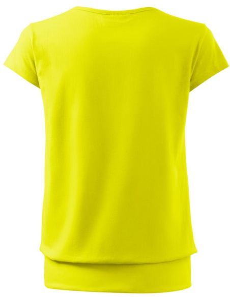 Tričko dámske City 120 citrónová