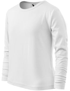 Tričko detské Fit-T LS 121 biela
