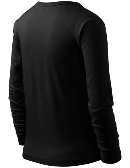Tričko detské Fit-T LS 121 čierna
