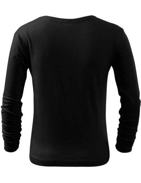 Tričko detské Fit-T LS 121 čierna