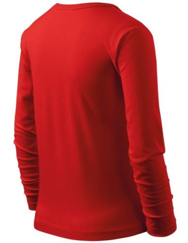 Tričko detské Fit-T LS 121 červená