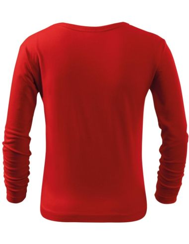 Tričko detské Fit-T LS 121 červená