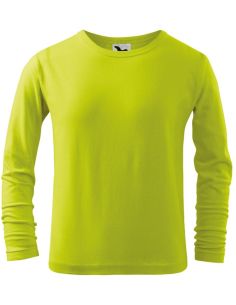 Tričko detské Fit-T LS 121 limetková 2