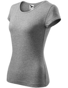 Tričko dámske Pure 122 tmavosivý melír