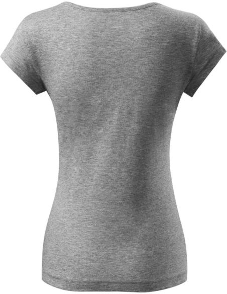 Tričko dámske Pure 122 tmavosivý melír