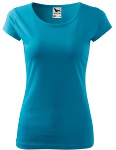 Tričko dámske Pure 122 tyrkysová 2
