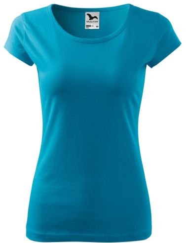 Tričko dámske Pure 122 tyrkysová